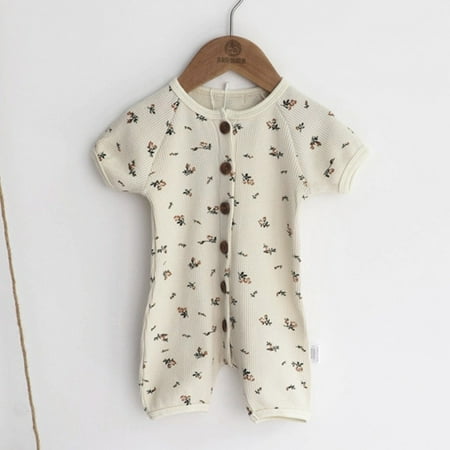Hunpta Baby Newborn Infant Girls Boys Floral Cotton Summer Short Sleeve Romper Jumpsuit Clothes
Hunpta Baby Newborn Infant Girls Boys Floral Cotton Summer Short Sleeve Romper Jumpsuit Clothes