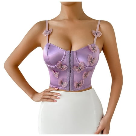 KDDYLITQ Breathable Adjustable Straps Daily Bras for Women Wireless Comfortable Bralette Bandeau Bra Light Purple S
KDDYLITQ Breathable Adjustable Straps Daily Bras for Women Wireless Comfortable Bralette Bandeau Bra Light Purple S
