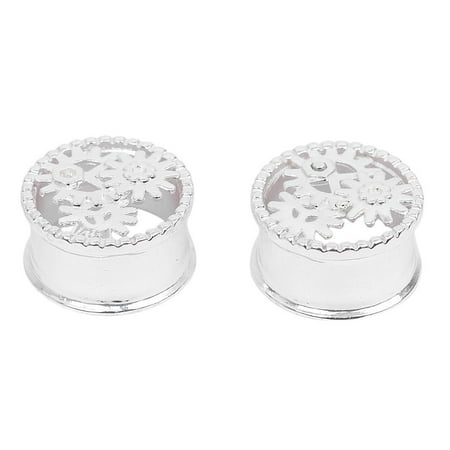 Unisex Gears Design Brass Ear Tunnel Ear Gauges Ear s Jewewlry