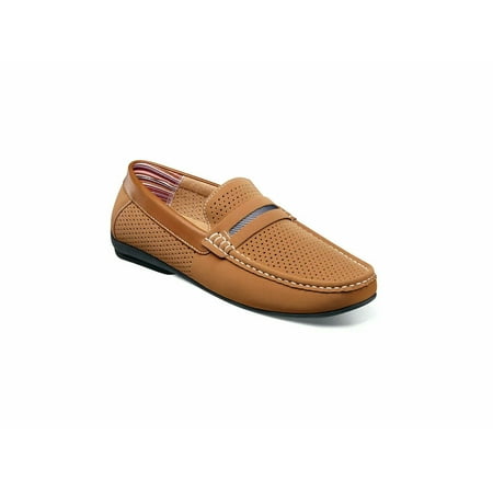 Stacy Adams Corby Saddle Slip On Walking Shoes Tan 25513-240