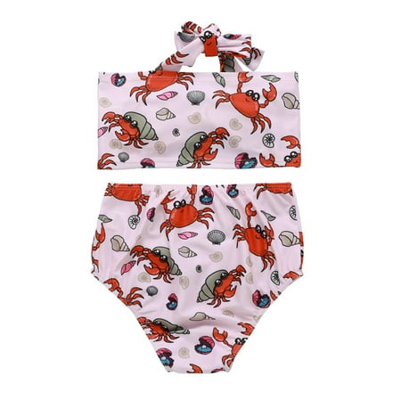 Gubotare Baby Girl Outfits Strap Pattern Print Bow Summer 2PCS Bikini Swimwear Swimsuit Penguin Print Ruffle Pink 3-4 Years
Gubotare Baby Girl Outfits Strap Pattern Print Bow Summer 2PCS Bikini Swimwear Swimsuit Penguin Print Ruffle Pink 3-4 Years