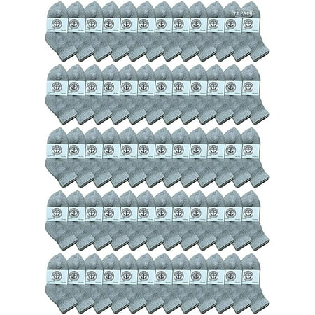 72 Pairs Of SOCKS NBULK Wholesale Bulk Kids Mid Ankle Socks Cotton Sport Athletic Ankle Socks Size 4-6 (Gray)
72 Pairs Of SOCKS NBULK Wholesale Bulk Kids Mid Ankle Socks Cotton Sport Athletic Ankle Socks Size 4-6 (Gray)