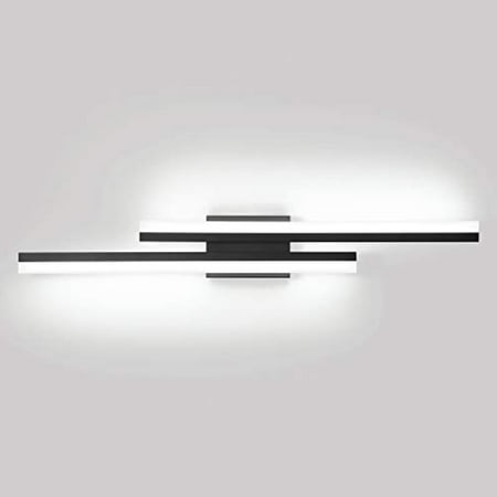 32in Dimmable Modern Black LED Vanity Light Fixtures for Bathroom Over Mirror Lighting (Cold White 6000K)
32in Dimmable Modern Black LED Vanity Light Fixtures for Bathroom Over Mirror Lighting (Cold White 6000K)