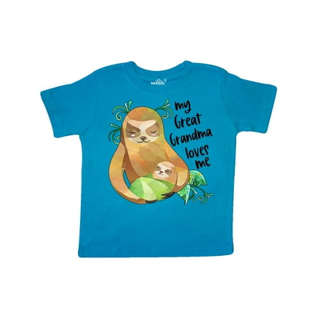 Inktastic My Great Grandma Loves Me Cute Sloth and Baby Gift Toddler Boy or Toddler Girl T-Shirt
Inktastic My Great Grandma Loves Me Cute Sloth and Baby Gift Toddler Boy or Toddler Girl T-Shirt