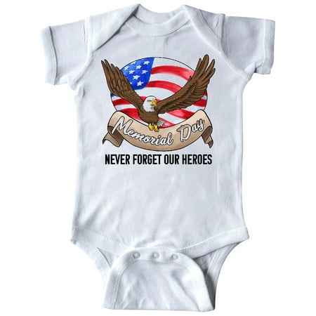 Inktastic Memorial Day- Never Forget Our Heroes- Bald Eagle Gift Baby Boy or Baby Girl Bodysuit
Inktastic Memorial Day- Never Forget Our Heroes- Bald Eagle Gift Baby Boy or Baby Girl Bodysuit