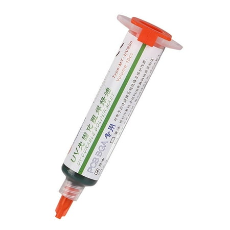 AMNHDO 10CC UV Curable Solder Mask PCB BGA Circuit Board Soldering Paste (Green)