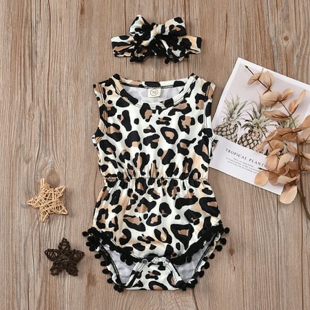 Toddler Girl Romper Deals Kid Toddler Summer Clothes Newborn Infant Baby Girls Tassel Leopard Print Romper Bodysuit Hairband Outfits Baby Toddler Jumpsuit Summer Savings Clearance
Toddler Girl Romper Deals Kid Toddler Summer Clothes Newborn Infant Baby Girls Tassel Leopard Print Romper Bodysuit Hairband Outfits Baby Toddler Jumpsuit Summer Savings Clearance