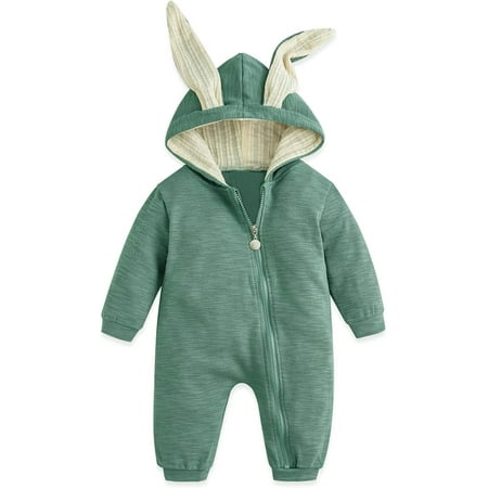 Kids Baby Infant Boys Girls Animal Bunny Baby Easter Romper Long Ear Rabbit Hoodie Romper Jumpsuit with Zipper for 3-24 Months 8 Color
Kids Baby Infant Boys Girls Animal Bunny Baby Easter Romper Long Ear Rabbit Hoodie Romper Jumpsuit with Zipper for 3-24 Months 8 Color