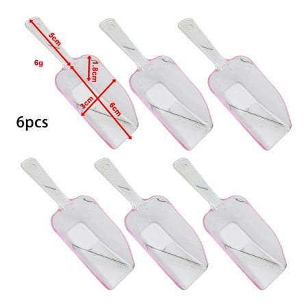 Mingyiq 6Pcs Mini Plastic Ice Scoops Ice Scoopers Ice Shovel for Birthday Party Dessert
Mingyiq 6Pcs Mini Plastic Ice Scoops Ice Scoopers Ice Shovel for Birthday Party Dessert