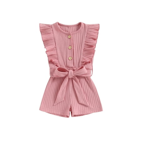 Bagilaanoe Toddler Baby Girl Short Jumpsuits Ruffled Sleeveless Romper Overalls Shorts with Belt 9M 12M 18M 24M 3T 4T Kid Summer Outfits
Bagilaanoe Toddler Baby Girl Short Jumpsuits Ruffled Sleeveless Romper Overalls Shorts with Belt 9M 12M 18M 24M 3T 4T Kid Summer Outfits
