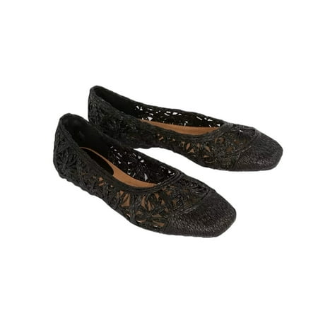 Dorothy Perkins Womens Promise Woven Flat Ballet Shoes