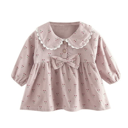 TAIAOJING Girls Dress Toddler Kid Baby Long Sleeve Bow Print Party Princess Dress Clothes Outfit
TAIAOJING Girls Dress Toddler Kid Baby Long Sleeve Bow Print Party Princess Dress Clothes Outfit