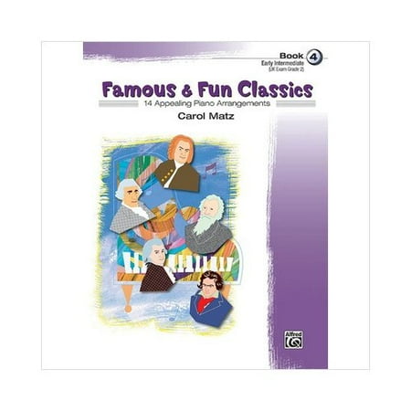 Alfred 00-24489 Famous & Fun Classics- Book 4 - Music Book