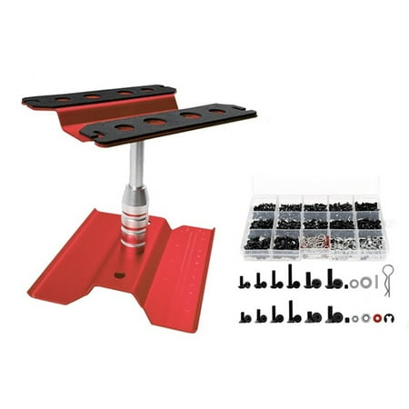 RC Car Repair Work Stand 360 Degree Rotation and 520PCS Screws Kit Repair Tool Box for 1/8 1/10 1/12 1/16 1/18 RC Car 1
RC Car Repair Work Stand 360 Degree Rotation and 520PCS Screws Kit Repair Tool Box for 1/8 1/10 1/12 1/16 1/18 RC Car 1
