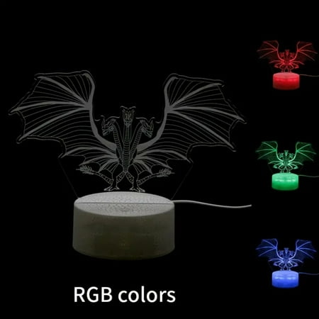 SHENZHHONGCYC Ideal Christmas Gift for Kids and Dino Enthusiasts - Stunning Triceratops Dinosaur USB RGB 3D Illusion Lamp
SHENZHHONGCYC Ideal Christmas Gift for Kids and Dino Enthusiasts - Stunning Triceratops Dinosaur USB RGB 3D Illusion Lamp