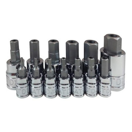 ATD Tools ATD-13796 0.08 in. Tamperproof SAE Hex Bit Socket Set