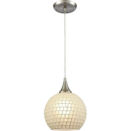 Pendants 1 Light Fixtures With Satin Nickel Finish Glass/Metal Material Medium Bulb 8
Pendants 1 Light Fixtures With Satin Nickel Finish Glass/Metal Material Medium Bulb 8