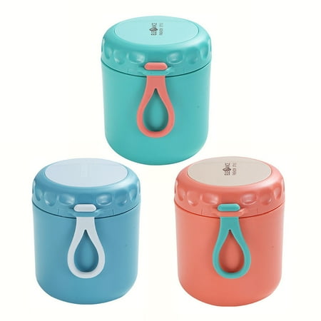 Godderr Stainless Steel Mug Porridge Soup Can Lunchbox Cereal Cup Carry Handle Silicone Material1PCS
Godderr Stainless Steel Mug Porridge Soup Can Lunchbox Cereal Cup Carry Handle Silicone Material1PCS