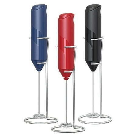Electric Handheld with Stainless Steel Stand Battery Powered Foam Maker Whisk Drink for Coffee Latte
Electric Handheld with Stainless Steel Stand Battery Powered Foam Maker Whisk Drink for Coffee Latte