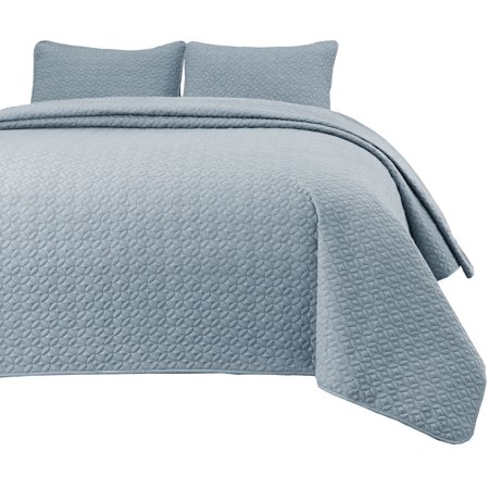 Allyson Bedspread 3pc Quilted Bedspread/Coverlet Set