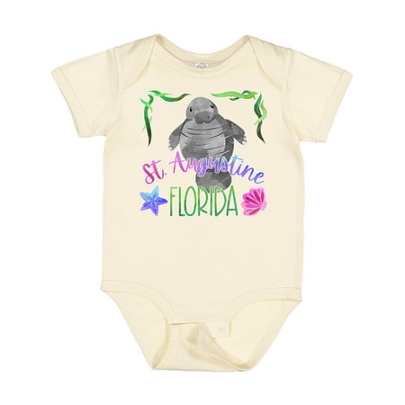 Inktastic St. Augustine Florida Cute Swimming Manatee Gift Baby Boy or Baby Girl Bodysuit
Inktastic St. Augustine Florida Cute Swimming Manatee Gift Baby Boy or Baby Girl Bodysuit
