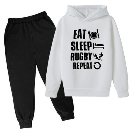 Football Fans Sports Sweatshirt Vintage Rugby Player Sports Retro Kids Boys Girls Tracksuit Rugby Pullover Hoodie Pants Set Jogging Athletic Sweatsuits Baby Boy Outfits with Suspenders Youth Wrestling
Football Fans Sports Sweatshirt Vintage Rugby Player Sports Retro Kids Boys Girls Tracksuit Rugby Pullover Hoodie Pants Set Jogging Athletic Sweatsuits Baby Boy Outfits with Suspenders Youth Wrestling