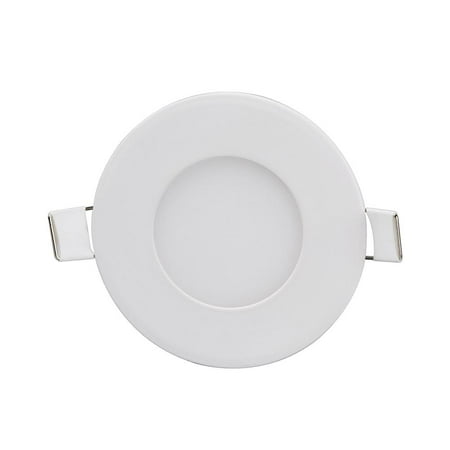 Kmowoo 3W 110V Round Cold White Small Panel Light