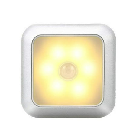 HRSR 6 LED Night Light Motion Sensor Wall Closet Cabinet Stair Wireless Lamp for Home(Silver)
HRSR 6 LED Night Light Motion Sensor Wall Closet Cabinet Stair Wireless Lamp for Home(Silver)
