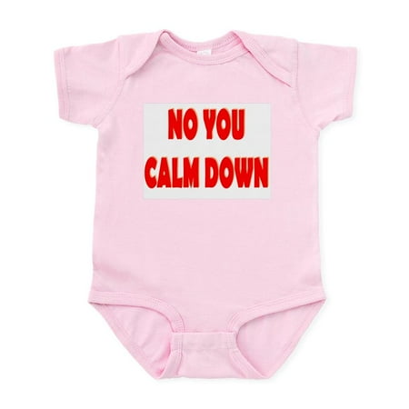 CafePress - No You Calm Down Infant Bodysuit - Baby Light Bodysuit Size Newborn - 24 Months
CafePress - No You Calm Down Infant Bodysuit - Baby Light Bodysuit Size Newborn - 24 Months