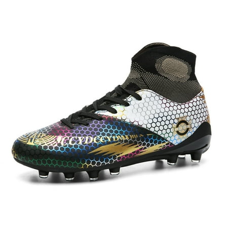 Earlde Men s Soccer Shoes Football Boots Cleats High-Top Spikes Soccer Shoes Boys Outdoor Indoor Athletic Training Sneakers
Earlde Men s Soccer Shoes Football Boots Cleats High-Top Spikes Soccer Shoes Boys Outdoor Indoor Athletic Training Sneakers