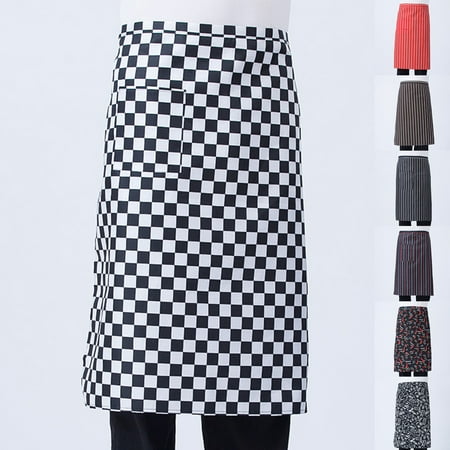 Walbest Striped Plaid Half-Length Short Waist Apron with Pocket Catering Chef Waiter Bar
Walbest Striped Plaid Half-Length Short Waist Apron with Pocket Catering Chef Waiter Bar