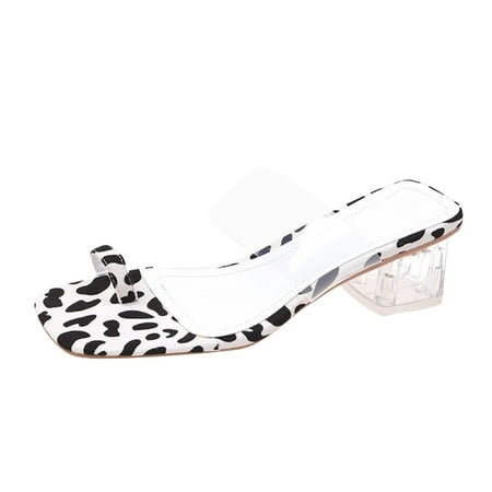 Aompmsdx Fashion Spring And Summer Women Sandals Open Toe Heel Leopard Print Transparent Strapsandals Women 2178
Aompmsdx Fashion Spring And Summer Women Sandals Open Toe Heel Leopard Print Transparent Strapsandals Women 2178