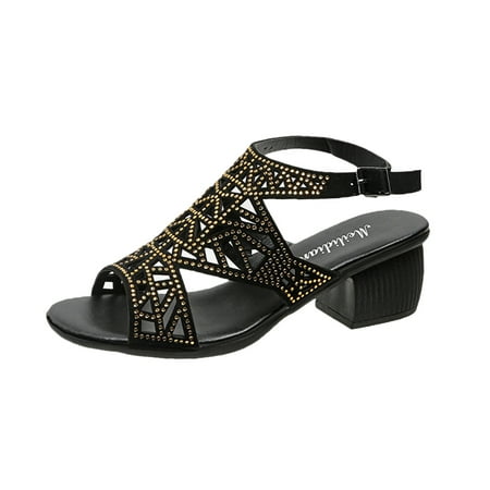 Stamzod Womens Sandals Fashion High Heel Sandals Comfortable Round Toe Causal Sandals Shoes Clearance
Stamzod Womens Sandals Fashion High Heel Sandals Comfortable Round Toe Causal Sandals Shoes Clearance