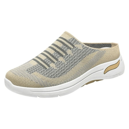 Tosmy Womens Shoes Ladies Casual Shoes Spring Summer Casual Woman Shoes Casual Breathable Half Flop Sneakers Comfortable
Tosmy Womens Shoes Ladies Casual Shoes Spring Summer Casual Woman Shoes Casual Breathable Half Flop Sneakers Comfortable