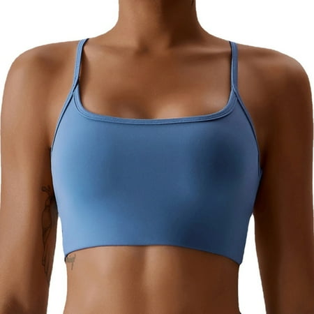 SEARCHI Sports Bra Women V-Neck Sexy Cross Back Strappy Bra Padded Wireless Shapewear Wrap Yoga Crop Top Workout Fitness Medium to Low Sports Vest Gym
SEARCHI Sports Bra Women V-Neck Sexy Cross Back Strappy Bra Padded Wireless Shapewear Wrap Yoga Crop Top Workout Fitness Medium to Low Sports Vest Gym