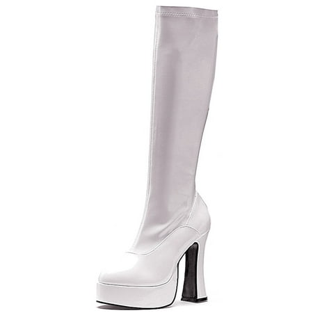 CHACHA 5 Heel Knee High Platform Boots