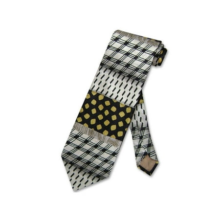 Antonio Ricci SILK NeckTie Made in ITALY Geometric Design Men's Neck Tie #5728-1