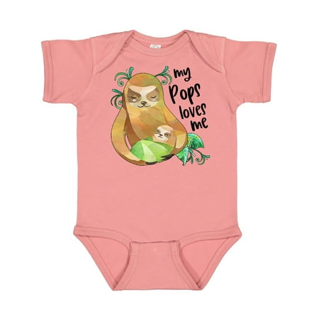 Inktastic My Pops Loves Me- Cute Sloth and Baby Gift Baby Boy or Baby Girl Bodysuit
Inktastic My Pops Loves Me- Cute Sloth and Baby Gift Baby Boy or Baby Girl Bodysuit