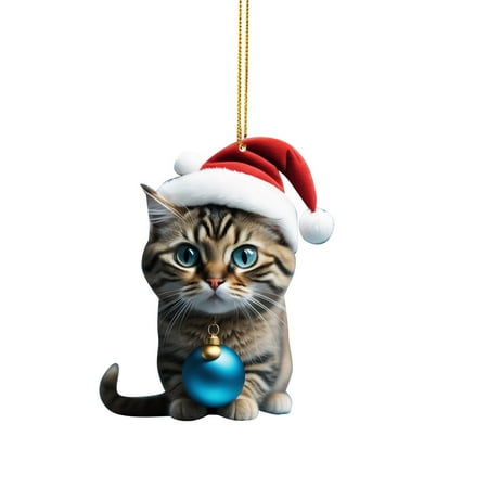 2D Acrylic Christmas Cat Baby Pendant Christmas Cat Pendant Christmas Cat Double Print Christmas White Elephant 2D Pendant
2D Acrylic Christmas Cat Baby Pendant Christmas Cat Pendant Christmas Cat Double Print Christmas White Elephant 2D Pendant