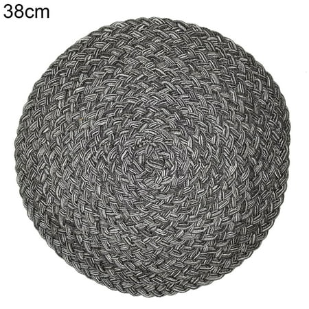 Naturegr Table Mat Heat Insulation Braided Design Compact Three Strand Thickened Insulation Placemats for Kitchen
Naturegr Table Mat Heat Insulation Braided Design Compact Three Strand Thickened Insulation Placemats for Kitchen