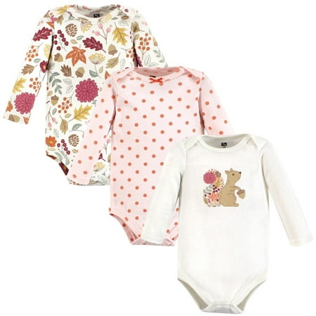 Hudson Baby Infant Girl Cotton Long-Sleeve Bodysuits Fall Squirrel 3-Pack 12-18 Months
Hudson Baby Infant Girl Cotton Long-Sleeve Bodysuits Fall Squirrel 3-Pack 12-18 Months