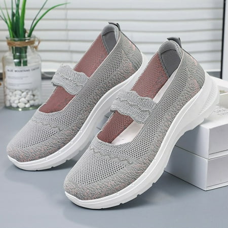 GUOBIOZIY Womens Sneakers Slip on Sneakers for Women Lightweight Walking Shoes Comfortable Breathable Mesh(Grey 8.5)
GUOBIOZIY Womens Sneakers Slip on Sneakers for Women Lightweight Walking Shoes Comfortable Breathable Mesh(Grey 8.5)