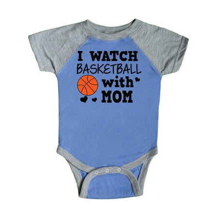 Inktastic I Watch Basketball with Mom Gift Baby Boy or Baby Girl Bodysuit
Inktastic I Watch Basketball with Mom Gift Baby Boy or Baby Girl Bodysuit