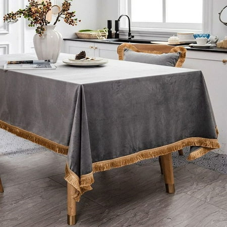 ASWMXR Plain Tassels Dutch Velvet Tablecloth Green Dining Coffee Table Cover Luxury Wedding Party Rectangular Square Round Fabric Soft
ASWMXR Plain Tassels Dutch Velvet Tablecloth Green Dining Coffee Table Cover Luxury Wedding Party Rectangular Square Round Fabric Soft