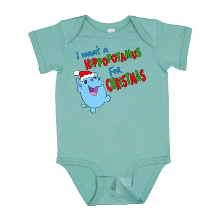 Inktastic I Want a Hippopotamus for Christmas Cute Stuffed Hippo Gift Baby Boy or Baby Girl Bodysuit
Inktastic I Want a Hippopotamus for Christmas Cute Stuffed Hippo Gift Baby Boy or Baby Girl Bodysuit