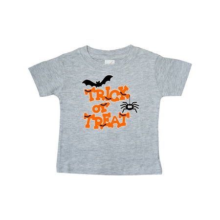 Inktastic Halloween Trick-or-Treat with Spider and Bats Gift Baby Boy or Baby Girl T-Shirt
Inktastic Halloween Trick-or-Treat with Spider and Bats Gift Baby Boy or Baby Girl T-Shirt