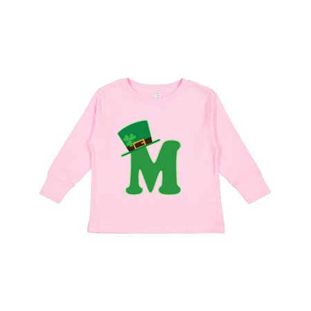 Inktastic Irish St Patricks Day Letter M Monogram Gift Toddler Boy or Toddler Girl Long Sleeve T-Shirt
Inktastic Irish St Patricks Day Letter M Monogram Gift Toddler Boy or Toddler Girl Long Sleeve T-Shirt