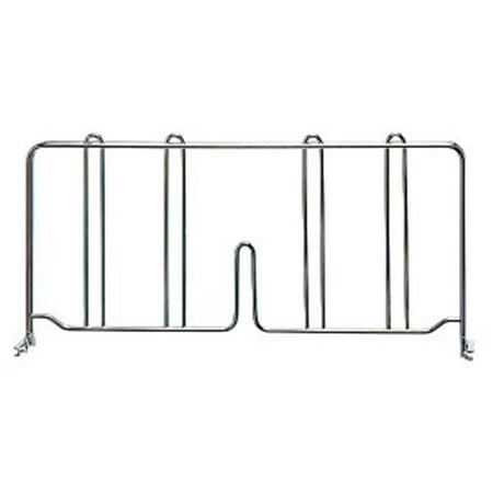 Wire Shelving Divider Stainless - 14 in.