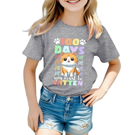 Girls Shirts Teen Kids Child Short Sleeve Prints T Shirts Trendy Fans Soccer Tops 150
Girls Shirts Teen Kids Child Short Sleeve Prints T Shirts Trendy Fans Soccer Tops 150