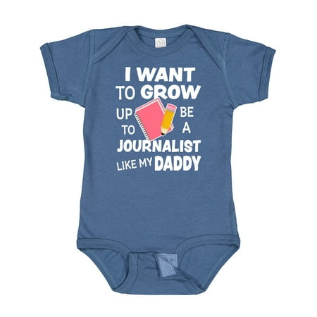 Inktastic I Want to Grow Up to Be a Journalist Like My Daddy Gift Baby Boy or Baby Girl Bodysuit
Inktastic I Want to Grow Up to Be a Journalist Like My Daddy Gift Baby Boy or Baby Girl Bodysuit